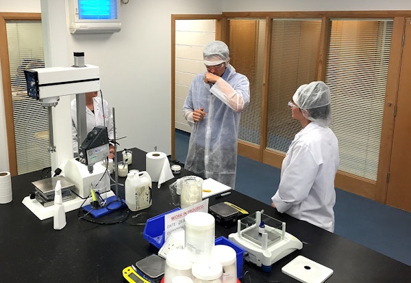 Tom in lab
