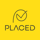 Placed grey logo on yellow background